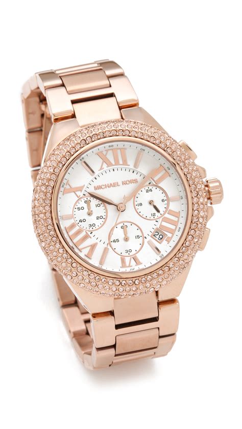 Michael Kors camille glitz watch